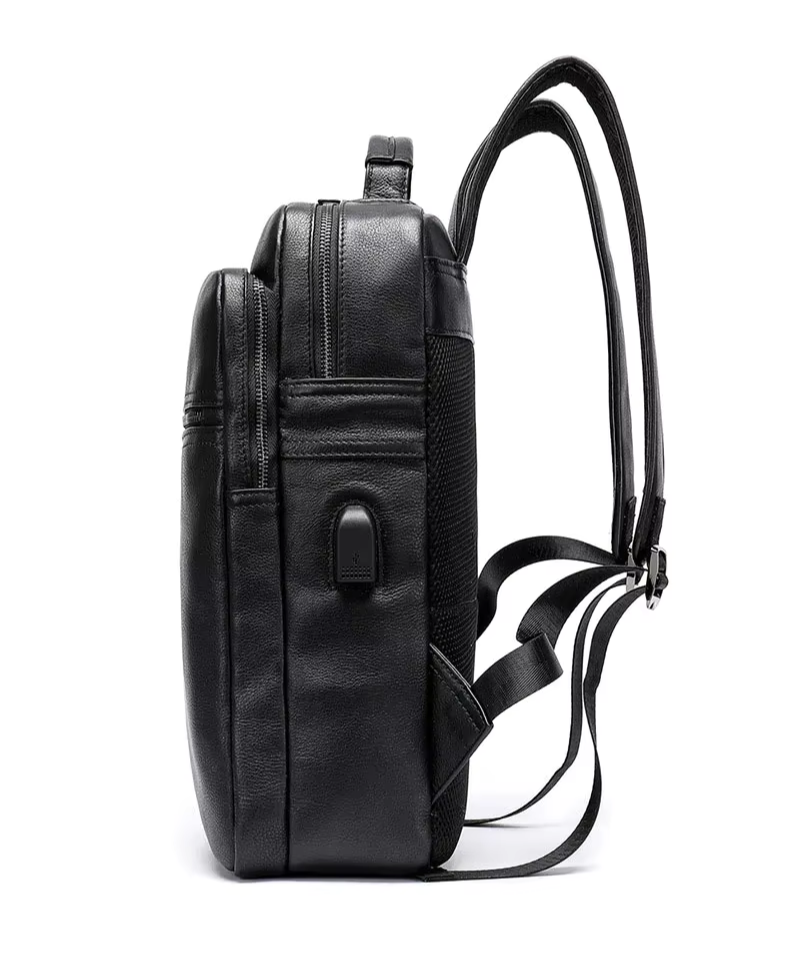 Mochila Executiva de Couro Riga