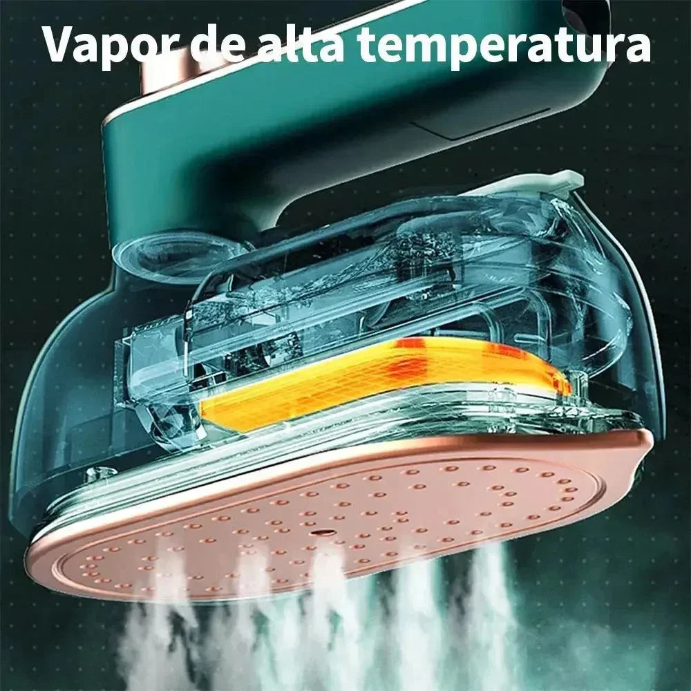 Ferro de Passar Roupa Portátil Bivolt | VapoPress Pro