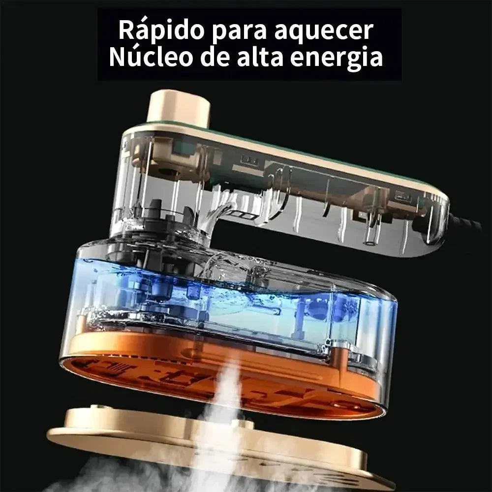 Ferro de Passar Roupa Portátil Bivolt | VapoPress Pro
