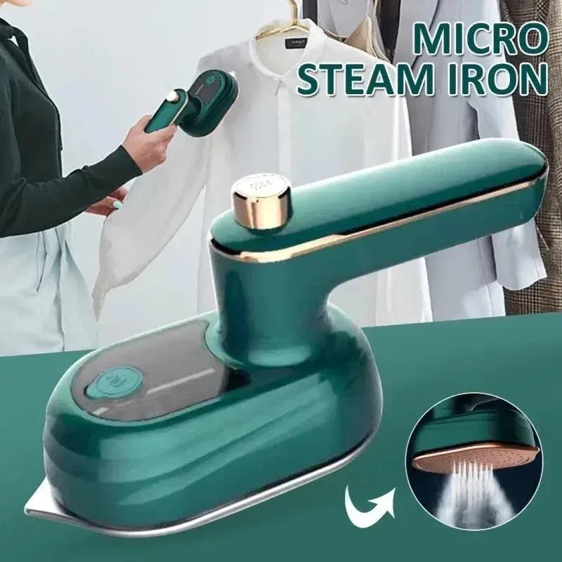 Ferro de Passar Roupa Portátil Bivolt | VapoPress Pro