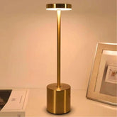 Luminária de Mesa Sem Fio | Bateria Recarregável e Iluminação Ajustável