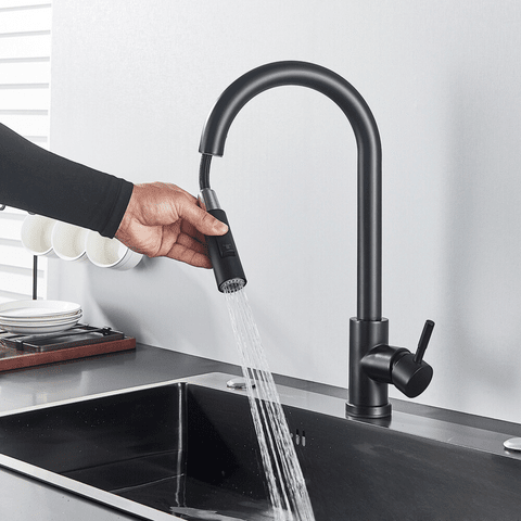 Torneira Gourmet Para Cozinha Com Sensor Touch Inteligente Extensível Gourmet Bancada