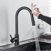 Torneira Gourmet Para Cozinha Com Sensor Touch Inteligente Extensível Gourmet Bancada