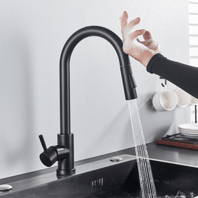 Torneira Gourmet Para Cozinha Com Sensor Touch Inteligente Extensível Gourmet Bancada